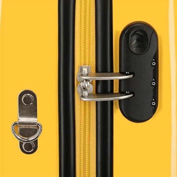 Mala de Viagem Infantil 4 Rodas Enso Play All Day Amarela | Ref. 186.9679821