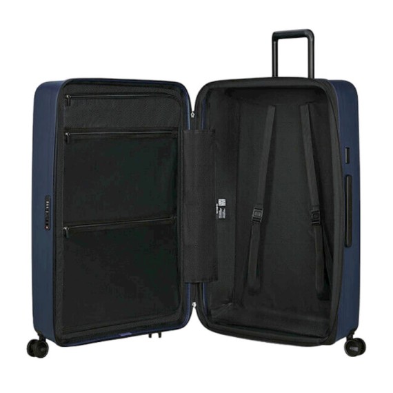 SAMSONITE Mala de Viagem / Trolley Gigante 81cm 4R Exp. Restackd Azul | Ref. 92KO600559 SAMSONITE Mala de Viagem / Trolley Gigante 81cm 4R Exp. Restackd Azul | Ref. 92KO600559