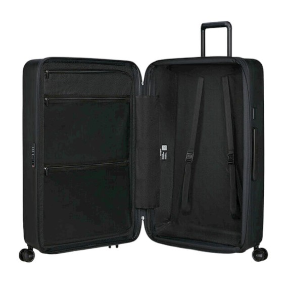 SAMSONITE Mala de Viagem / Trolley Gigante 81cm 4R Exp. Restackd Preta | Ref. 92KO600509