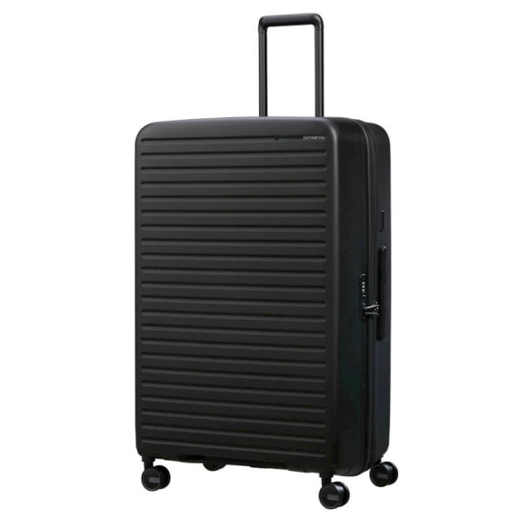 SAMSONITE Mala de Viagem / Trolley Gigante 81cm 4R Exp. Restackd Preta | Ref. 92KO600509
