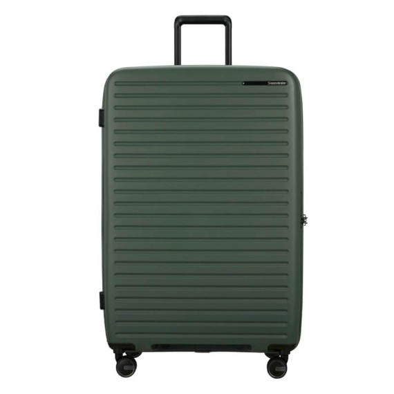 SAMSONITE Mala de Viagem / Trolley Gigante 81cm 4R Exp. Restackd Verde | Ref. 92KO600504