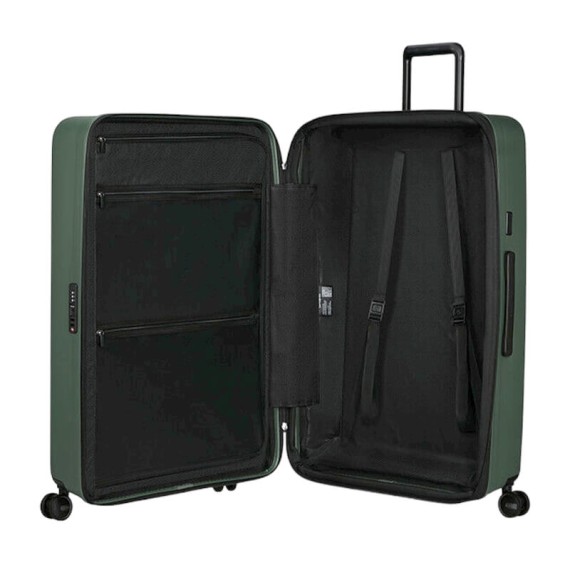 SAMSONITE Mala de Viagem / Trolley Gigante 81cm 4R Exp. Restackd Verde | Ref. 92KO600504