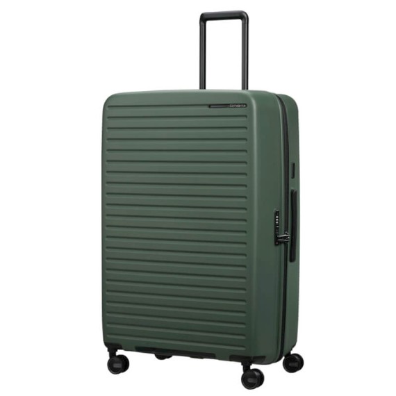 SAMSONITE Mala de Viagem / Trolley Gigante 81cm 4R Exp. Restackd Verde | Ref. 92KO600504