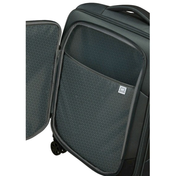SAMSONITE Mala de Viagem / Trolley Grande 79cm 4R Exp. Respark Preto Sport | Ref. 92KJ300719