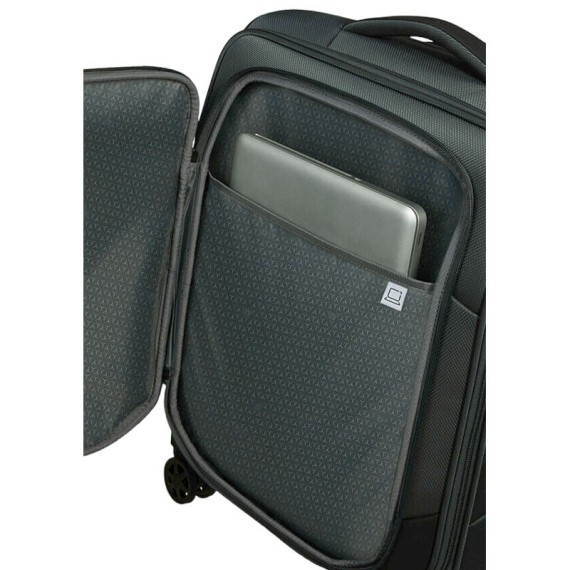 SAMSONITE Mala de Viagem / Trolley Grande 79cm 4R Exp. Respark Preto Sport | Ref. 92KJ300719