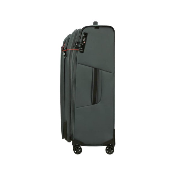 SAMSONITE Mala de Viagem / Trolley Grande 79cm 4R Exp. Respark Preto Sport | Ref. 92KJ300719