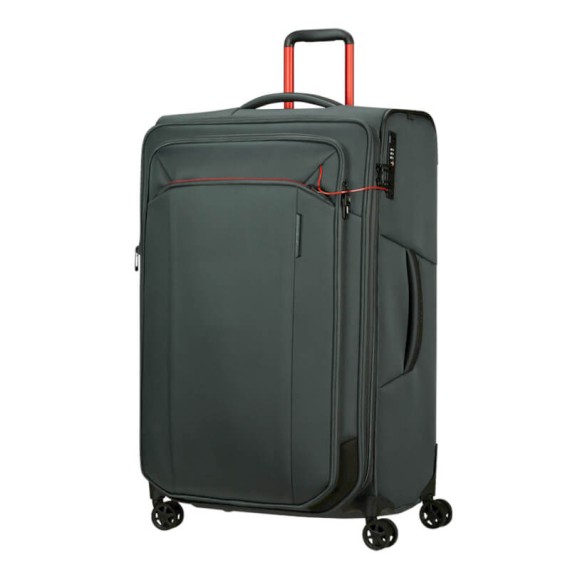 SAMSONITE Mala de Viagem / Trolley Grande 79cm 4R Exp. Respark Preto Sport | Ref. 92KJ300719