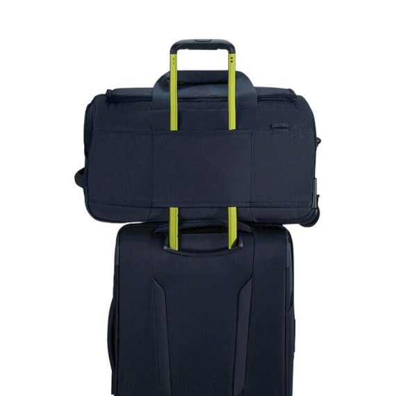 SAMSONITE Saco de Viagem de Cabine c/ Rodas 55cm Respark Azul/Lima | Ref. 92KJ301331
