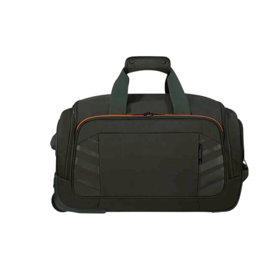 SAMSONITE Saco de Viagem de Cabine c/ Rodas 55cm Respark Verde/Laranja | Ref. 92KJ301334
