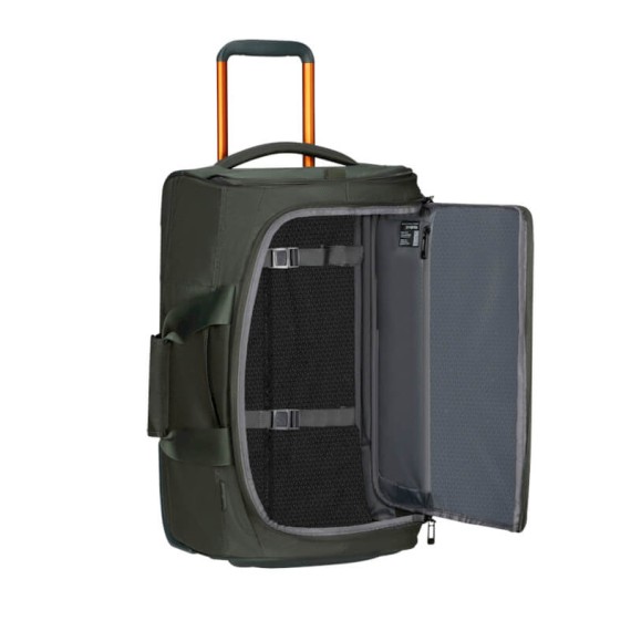 SAMSONITE Saco de Viagem de Cabine c/ Rodas 55cm Respark Verde/Laranja | Ref. 92KJ301334
