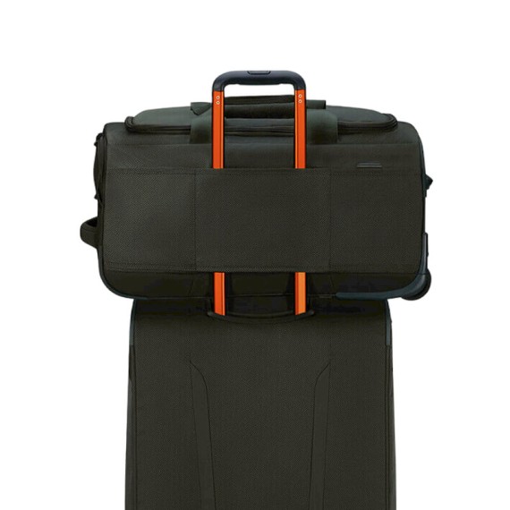 SAMSONITE Saco de Viagem de Cabine c/ Rodas 55cm Respark Verde/Laranja | Ref. 92KJ301334