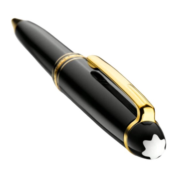 Ballpoint MONTBLANC Meisterstück LeGrand Revestida a Ouro Preta | Ref. 238.132452