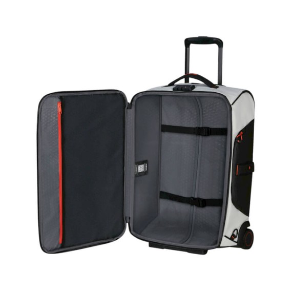 SAMSONITE Mala de Cabine / Mochila 55cm 2R Ecodiver Branca | Ref. 92KH701205 SAMSONITE Mala de Cabine / Mochila 55cm 2R Ecodiver Branca | Ref. 92KH701205