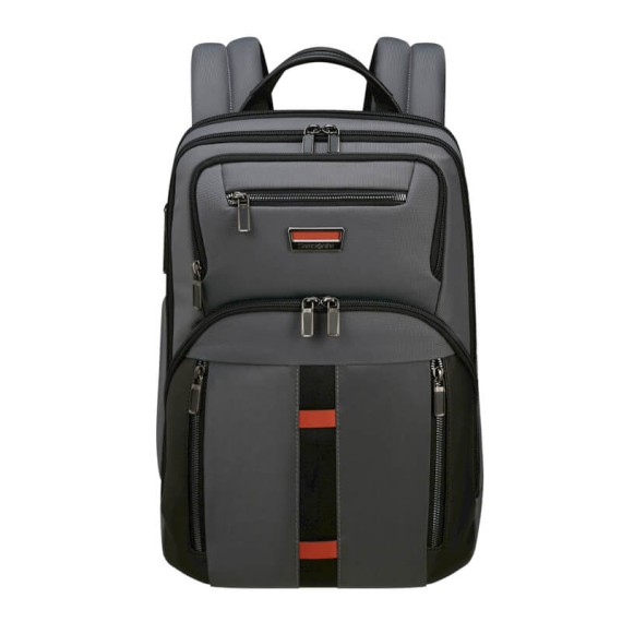 SAMSONITE Mochila para Portátil 14.1” Urban-Eye Cinza/Conhaque | Ref. 92KO100608