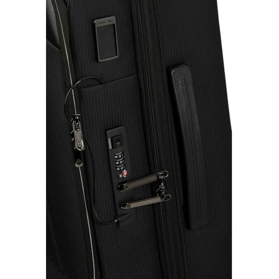 SAMSONITE Mala de Cabine / Trolley 55cm 4R Exp. Splendix Preta | Ref. 92KO000409