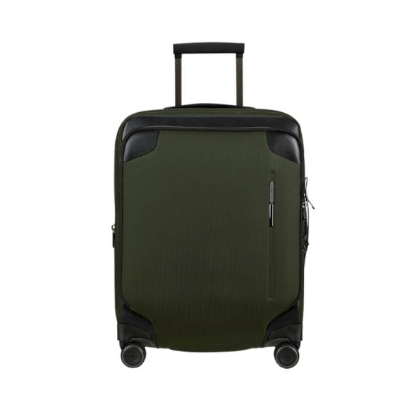 SAMSONITE Mala de Cabine / Trolley 55cm 4R Exp. Splendix Verde/Preta | Ref. 92KO000414