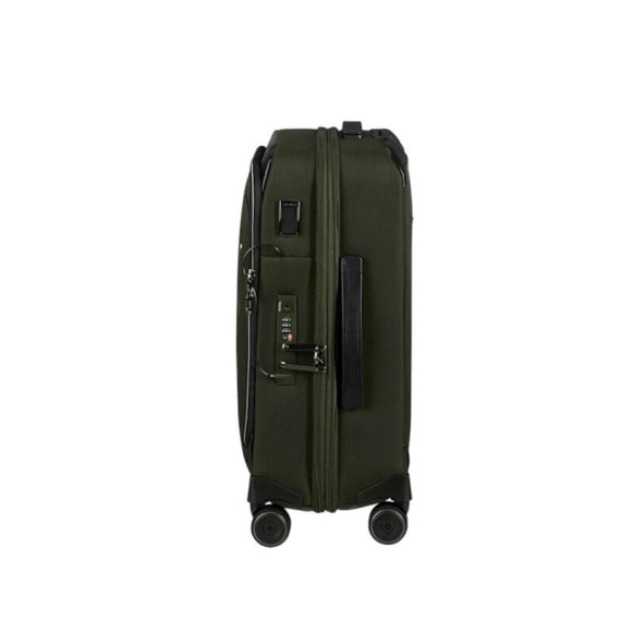 SAMSONITE Mala de Cabine / Trolley 55cm 4R Exp. Splendix Verde/Preta | Ref. 92KO000414