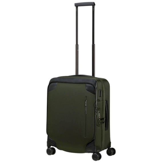 SAMSONITE Mala de Cabine / Trolley 55cm 4R Exp. Splendix Verde/Preta | Ref. 92KO000414