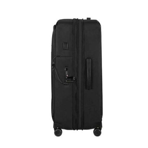 SAMSONITE Mala de Viagem / Trolley Grande 79cm 4R Exp. Splendix Preta | Ref. 92KO000609