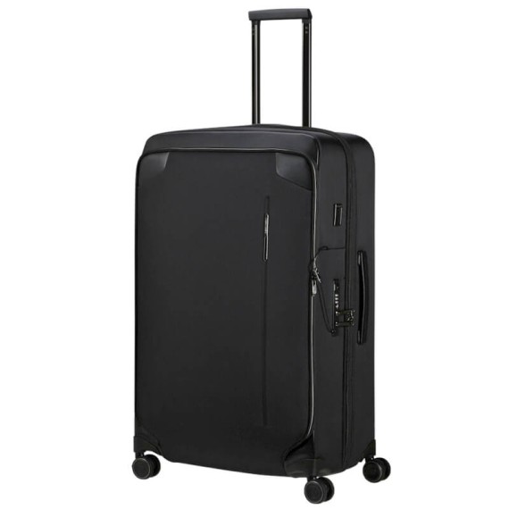 SAMSONITE Mala de Viagem / Trolley Grande 79cm 4R Exp. Splendix Preta | Ref. 92KO000609