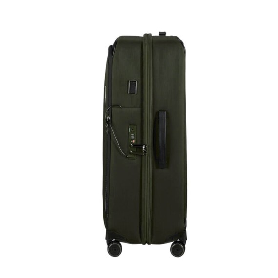 SAMSONITE Mala de Viagem / Trolley Grande 79cm 4R Exp. Splendix Verde/Preta | Ref. 92KO000614 SAMSONITE Mala de Viagem / Trolley Grande 79cm 4R Exp. Splendix Verde/Preta | Ref. 92KO000614