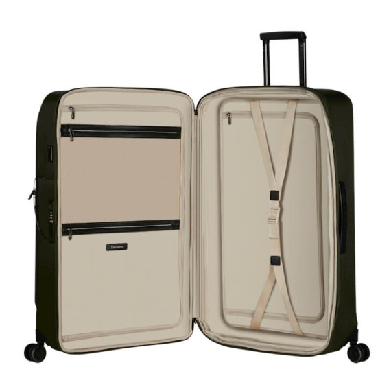 SAMSONITE Mala de Viagem / Trolley Grande 79cm 4R Exp. Splendix Verde/Preta | Ref. 92KO000614 SAMSONITE Mala de Viagem / Trolley Grande 79cm 4R Exp. Splendix Verde/Preta | Ref. 92KO000614