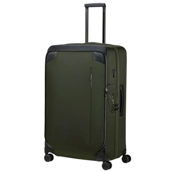 SAMSONITE Mala de Viagem / Trolley Grande 79cm 4R Exp. Splendix Verde/Preta | Ref. 92KO000614 SAMSONITE Mala de Viagem / Trolley Grande 79cm 4R Exp. Splendix Verde/Preta | Ref. 92KO000614