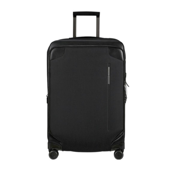 SAMSONITE Mala de Viagem / Trolley Média 67cm 4R Exp. Splendix Preta | Ref. 92KO000509