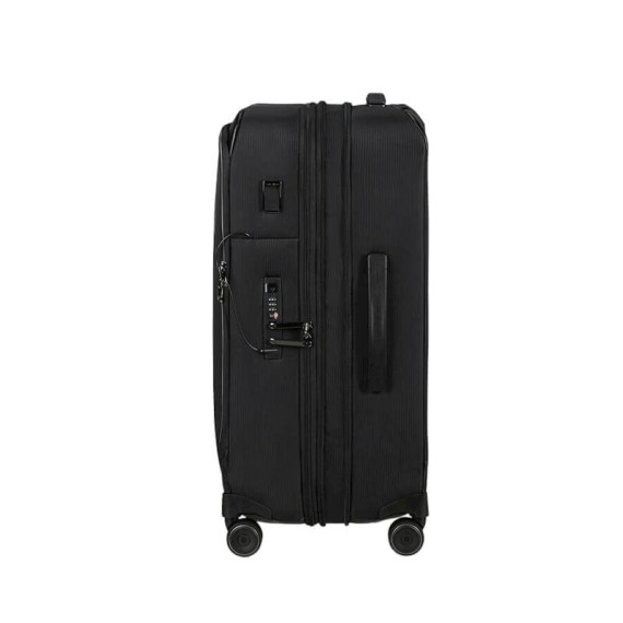 SAMSONITE Mala de Viagem / Trolley Média 67cm 4R Exp. Splendix Preta | Ref. 92KO000509