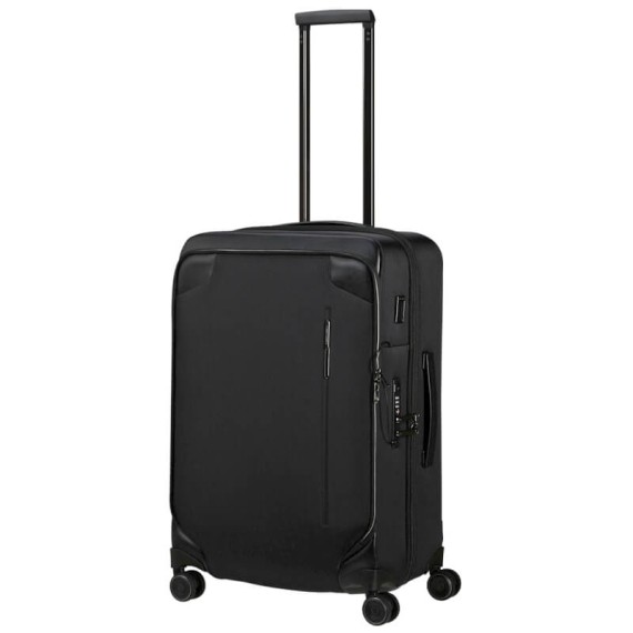 SAMSONITE Mala de Viagem / Trolley Média 67cm 4R Exp. Splendix Preta | Ref. 92KO000509
