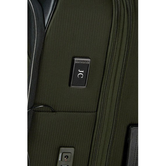 SAMSONITE Mala de Viagem / Trolley Média 67cm 4R Exp. Splendix Verde/Preta | Ref. 92KO000514