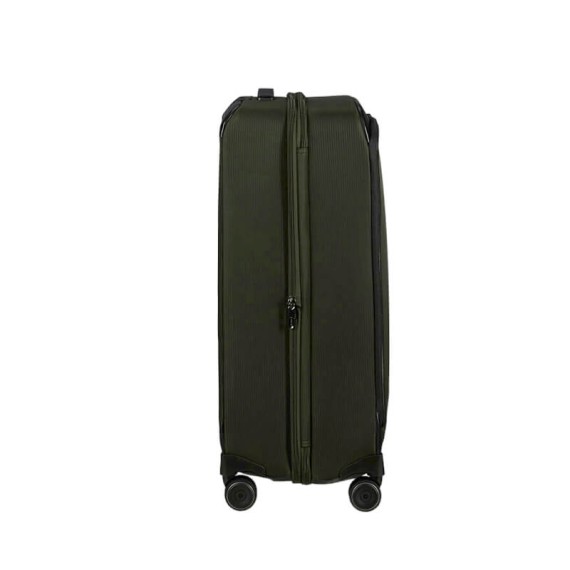 SAMSONITE Mala de Viagem / Trolley Média 67cm 4R Exp. Splendix Verde/Preta | Ref. 92KO000514