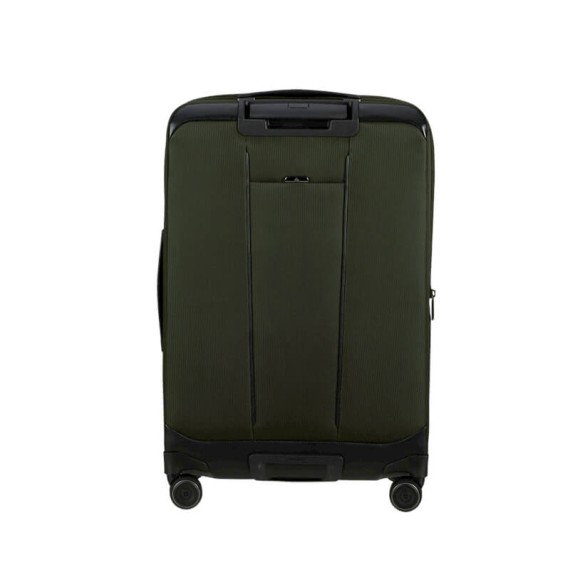 SAMSONITE Mala de Viagem / Trolley Média 67cm 4R Exp. Splendix Verde/Preta | Ref. 92KO000514