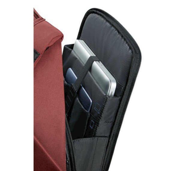 SAMSONITE Mochila Anti-Roubo para Portátil 15.6 Securipak 2.0 Vermelho Terracota | Ref. 92KO800210