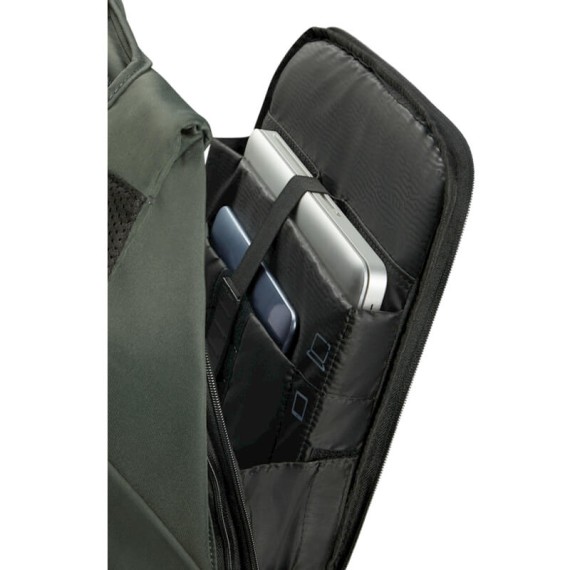 SAMSONITE Mochila Anti-Roubo para Portátil 15.6 Securipak 2.0 Verde | Ref. 92KO800204