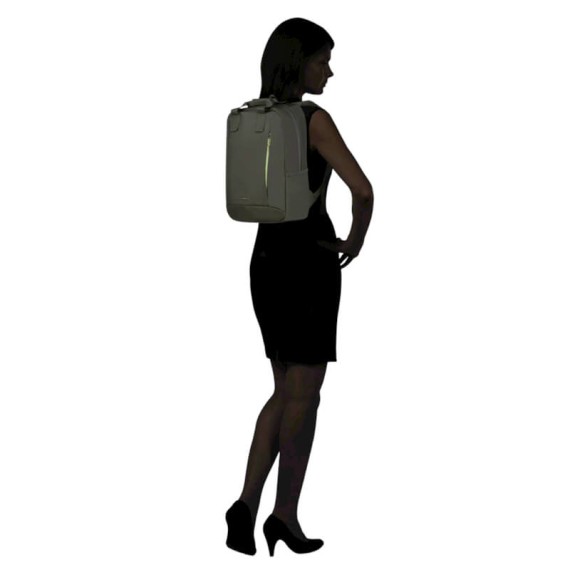 SAMSONITE Mochila para Portátil 14.1” c/ Pegas Guardit Classy Verde | Ref. 92KH100424