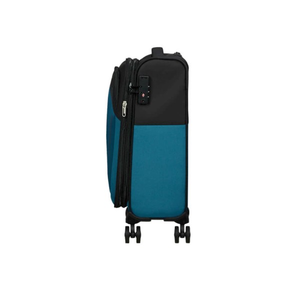 AMERICAN TOURISTER Mala de Cabine / Trolley 55cm 4R Daring Dash Azul/Preto | Ref. 92MF700139