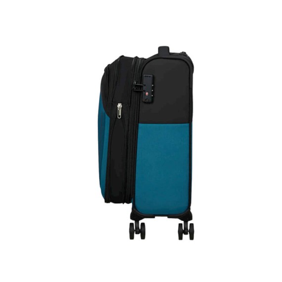 AMERICAN TOURISTER Mala de Cabine / Trolley 55cm 4R Daring Dash Azul/Preto | Ref. 92MF700139