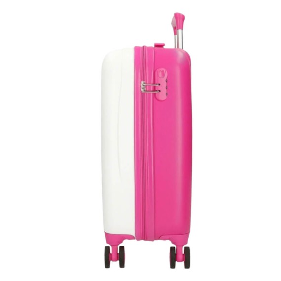 Mala de Cabine / Trolley 50cm 4 Rodas MINNIE & MARGARIDA Paris Branca | Ref. 186.4751342