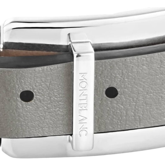 Bracelete de Pele Ajustável MONTBLANC Wrap Me Cinzenta | Ref. 238.131008