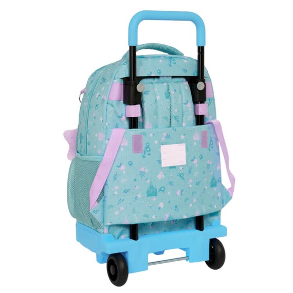 Mochila Grande c/ Rodas Compacta 45cm FROZEN Hello Spring Azul Turquesa | Ref. 248.612373918 Mochila Grande c/ Rodas Compacta 45cm FROZEN Hello Spring Azul Turquesa | Ref. 248.612373918