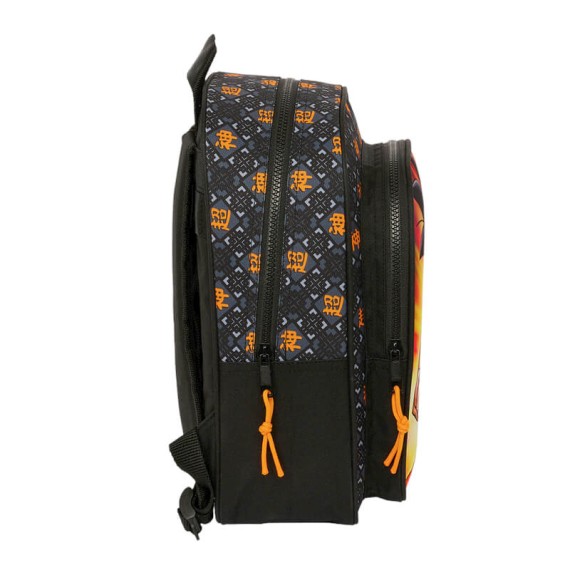 Mochila Infantil Adap. 33cm DRAGON BALL Preto | Ref. 248.622422524 Mochila Infantil Adap. 33cm DRAGON BALL Preto | Ref. 248.622422524