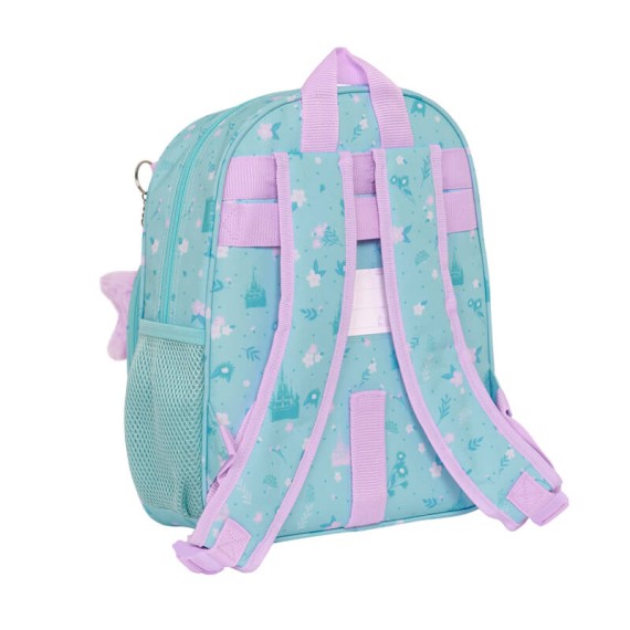 Mochila Infantil Adap. 34cm FROZEN Hello Spring Azul Turquesa | Ref. 248.612373609 Mochila Infantil Adap. 34cm FROZEN Hello Spring Azul Turquesa | Ref. 248.612373609