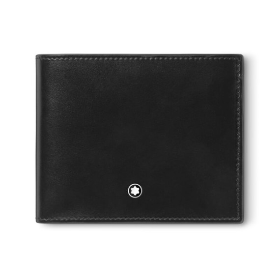 Carteira 4CC c/ Porta-Moedas MONTBLANC Meisterstück Preta | Ref. 238.198312
