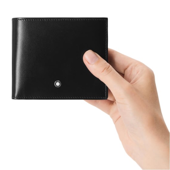 Carteira 4CC c/ Porta-Moedas MONTBLANC Meisterstück Preta | Ref. 238.198312