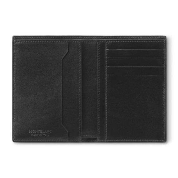 Carteira de Homem Vertical 4CC MONTBLANC Meisterstück Preta | Ref. 238.198317