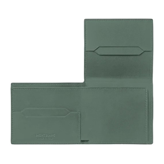 Carteira Fina 4CC Trio MONTBLANC Soft Pewter | Ref. 238.198147