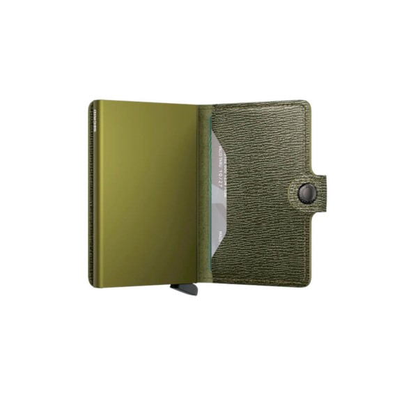 Carteira SECRID Miniwallet Crisple Kelp | Ref. 297.MC-K
