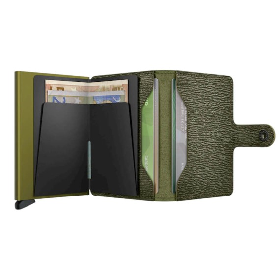 Carteira SECRID Miniwallet Crisple Kelp | Ref. 297.MC-K