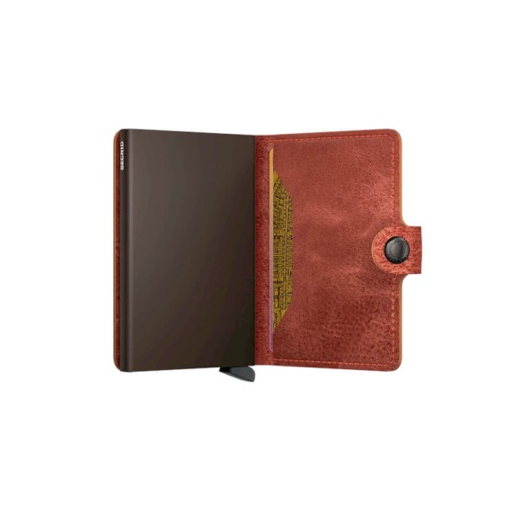 Carteira SECRID Miniwallet Vintage Orange | Ref. 297.MV-O